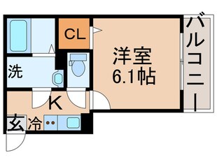 ウェストガーデン六町の物件間取画像